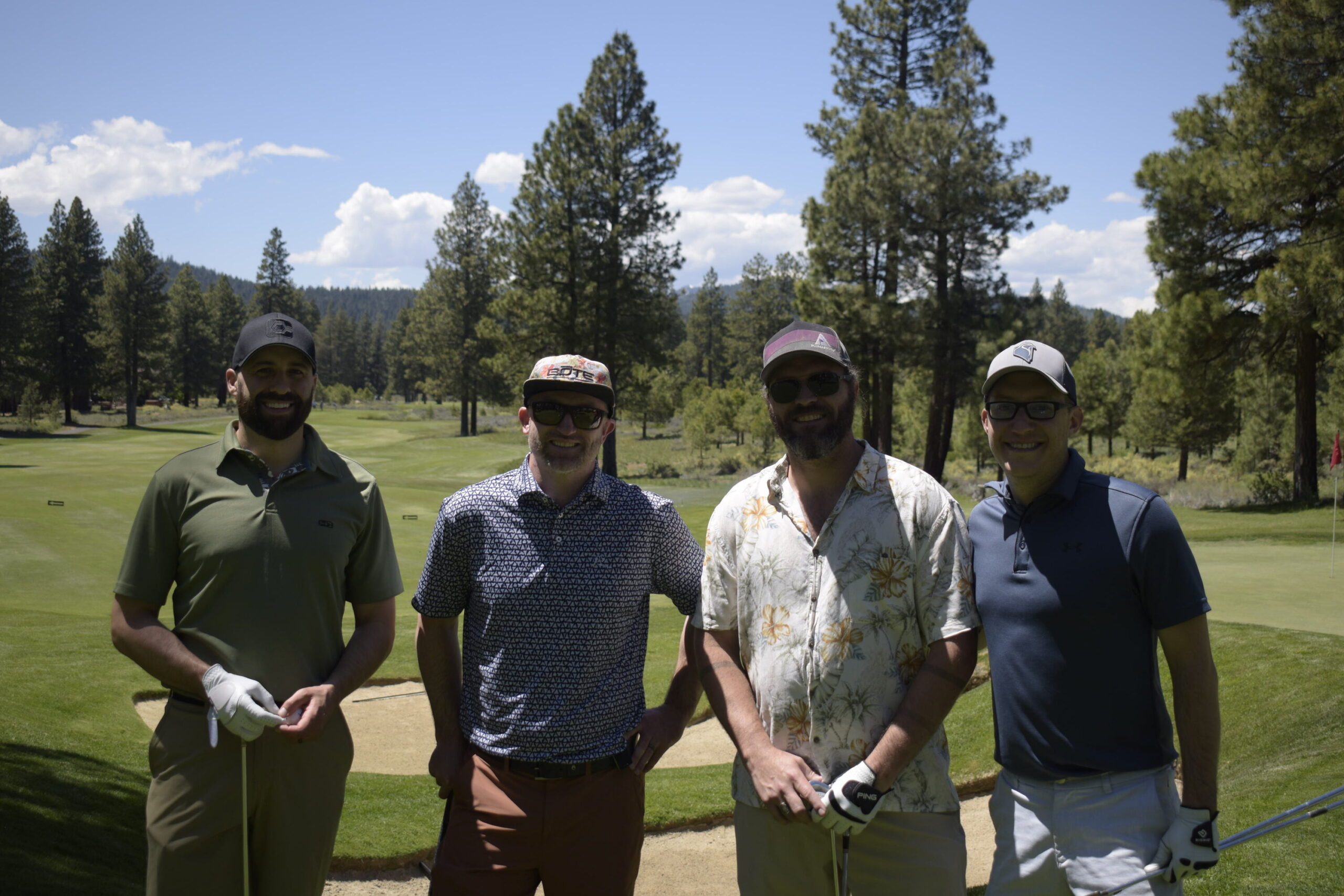 Players at NVforHD 2024 charity tournament, Old Greenwood Truckee